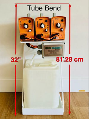 universal stand powder coasting clean-exhaust systems yacht ocean vessel